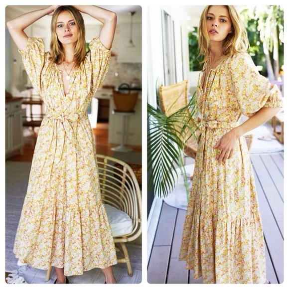 Emerson Fry Dresses & Skirts - Emerson Fry Rakel Long Dress June Calico Floral Size XS/S